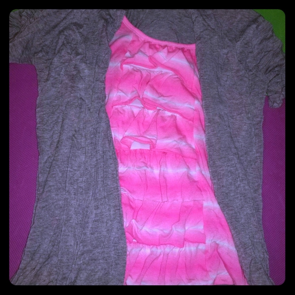 Connected layered shirt